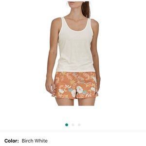 Patagonia Women's Trail Harbor Tank Top. Size xl. Color: Birch white